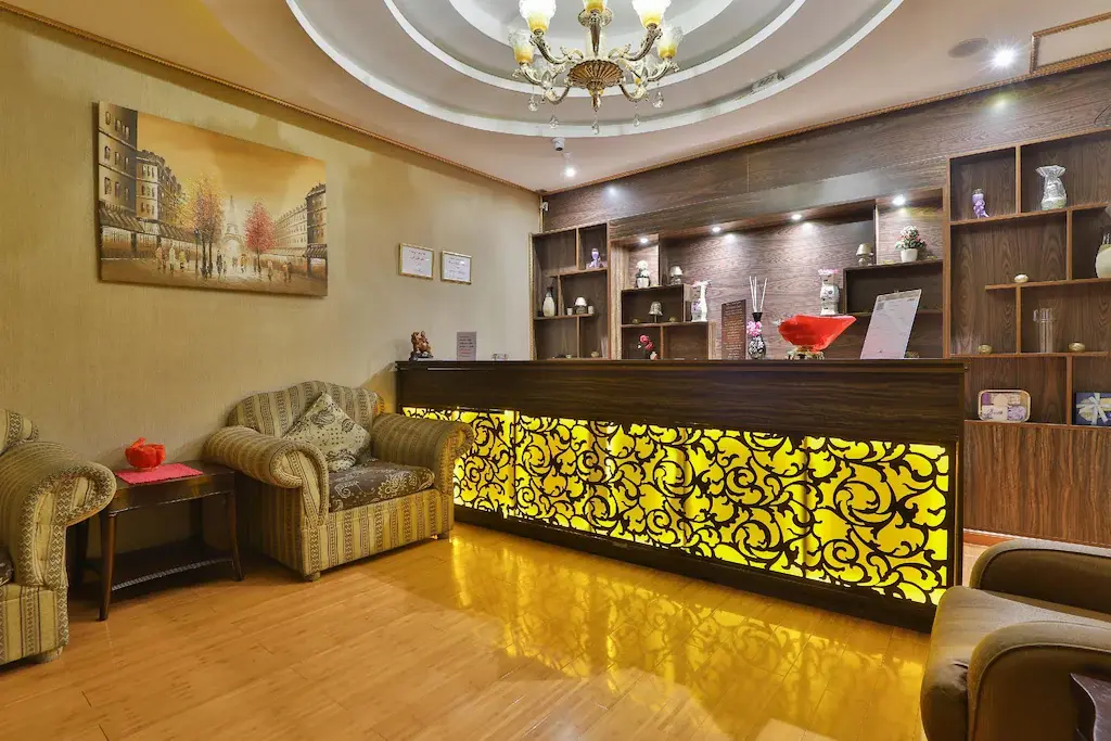 Reception lounge at Marhaba Residence Hotel Apartments
